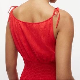 Seersucker Smock Dress