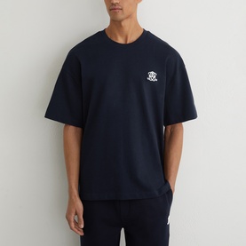 Rainer Monogram Embroidered T-Shirt