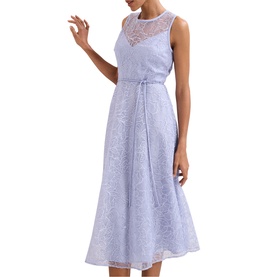 Sakura Floral Flared Dress