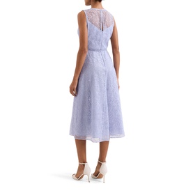 Sakura Floral Flared Dress