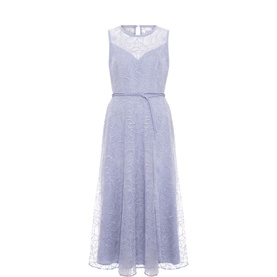 Sakura Floral Flared Dress