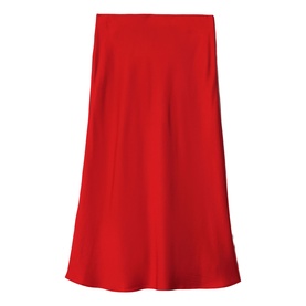 Satin Bias Skirt