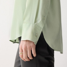 Silk Twill Blouse
