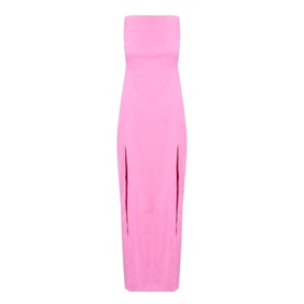 Costa Front Split Dress