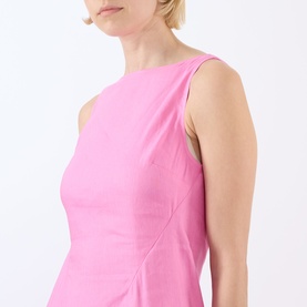 Costa Front Split Dress