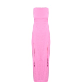 Costa Front Split Dress