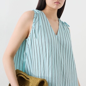 Elena Stripe Mini Dress