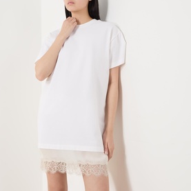 Grier Embellished T-Shirt Mini Dress