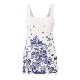 Le Sable Beaded Mini Dress