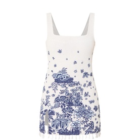 Le Sable Beaded Mini Dress