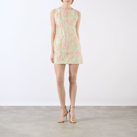 Mimi Botanica Jacquard Mini Dress