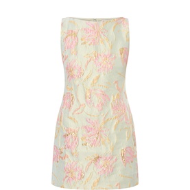 Mimi Botanica Jacquard Mini Dress