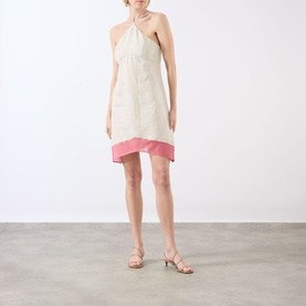 Oro Linen Mini Dress
