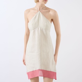 Oro Linen Mini Dress