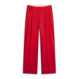 Timeless Pleated Straight Leg Trousers