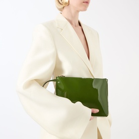Blade Zipped Wristlet Pouch