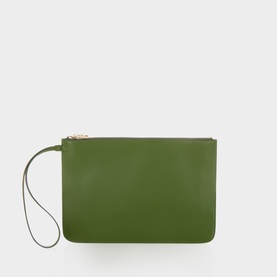 Blade Zipped Wristlet Pouch