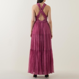 Freesia Twisted Back Gown