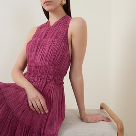 Freesia Twisted Back Gown