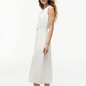 Belted  Wrap Dress