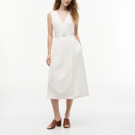 Belted  Wrap Dress