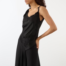 Lace Strap Slip Dress