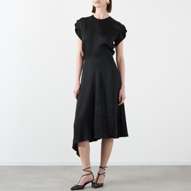Twist Shoulder Dress