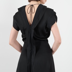 Twist Shoulder Dress