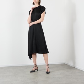 Twist Shoulder Dress