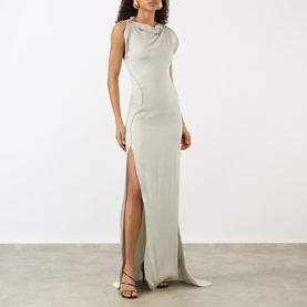 Carla Draped Gown
