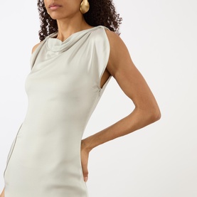 Carla Draped Gown