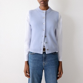 Button-Down Knitted Waistcoat