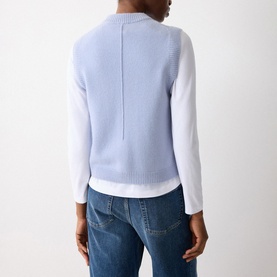 Button-Down Knitted Waistcoat