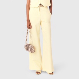 Pilellow Wide Leg Trousers