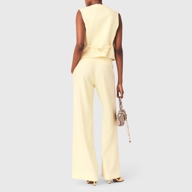 Pilellow Wide Leg Trousers