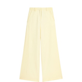 Pilellow Wide Leg Trousers