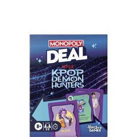 Monopoly Deal KPop Demon Hunters Card Game