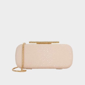 Body Structured Clutch Bag