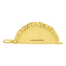 Ruffle Half Moon Makeup Bag