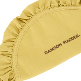 Ruffle Half Moon Makeup Bag