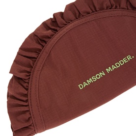 Ruffle Half Moon Makeup Bag