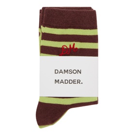 Stripe Logo Crew Length Socks Two-Pack