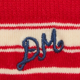 Stripe Logo Crew Length Socks Two-Pack