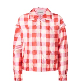 Jay Check Bomber Jacket