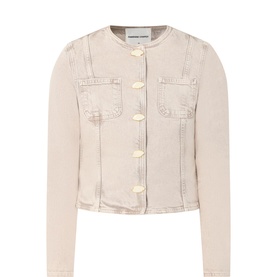 Mina Cropped Denim Jacket