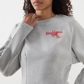 Dhelia Lobster Embroidered Sweatshirt