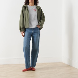 Dhelia Lobster Embroidered Sweatshirt
