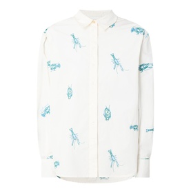 Alex Langoustine Embroidered Blouse