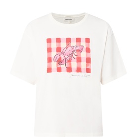 Fay Lobster Graphic T-Shirt