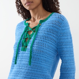 Dido Open-Knit Sweater